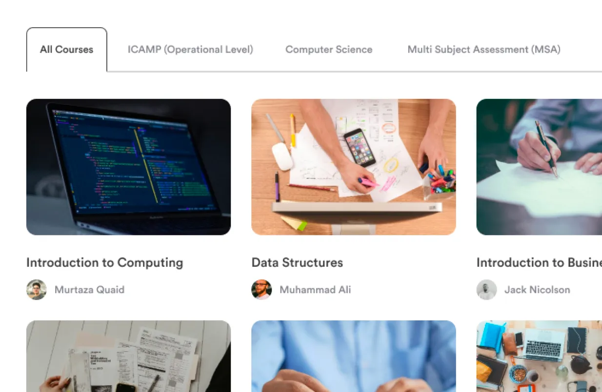 A branded course discovery portal built on Learn360